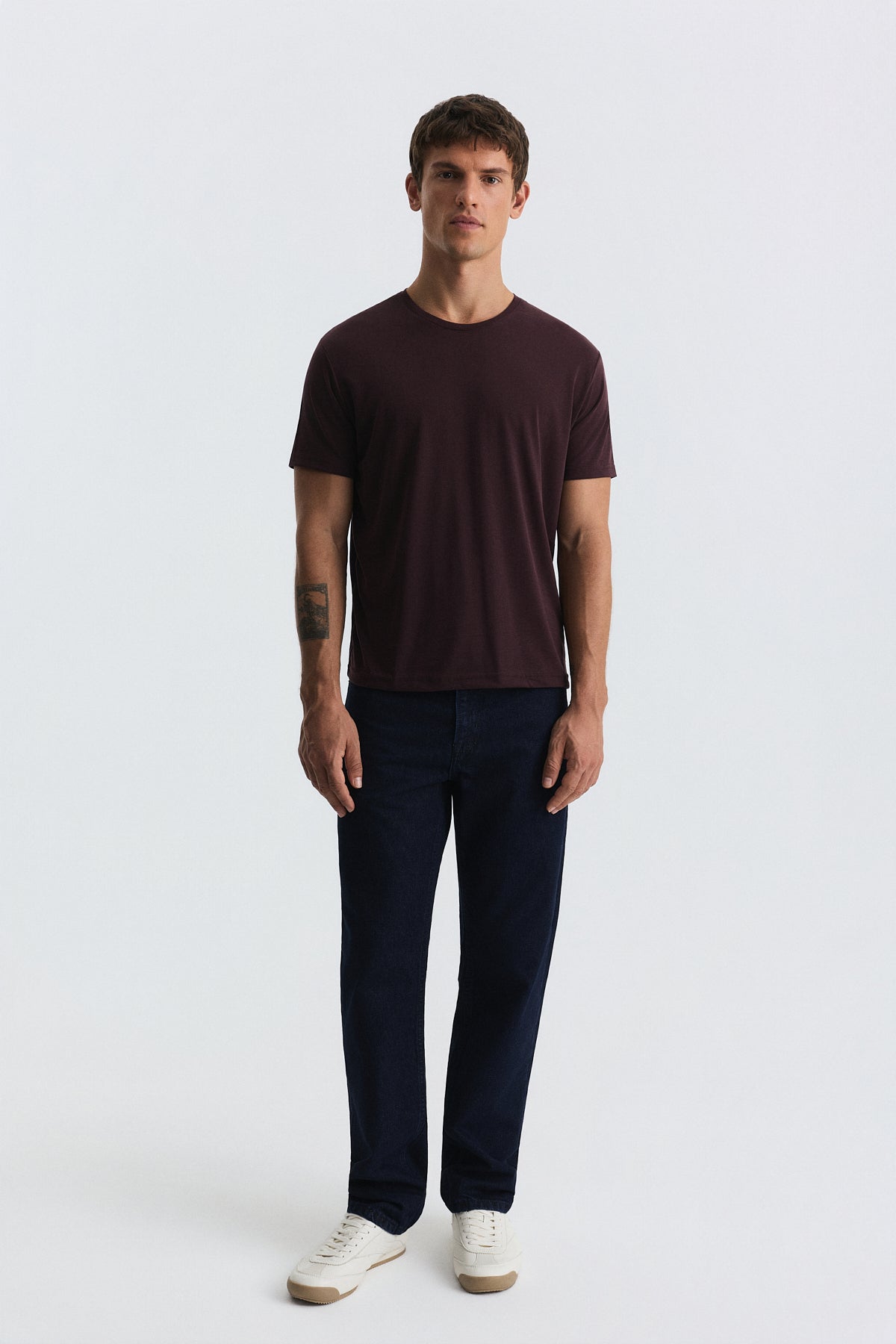 Antioch Regular Fit Modal Teknik Kumaş Erkek T-Shirt