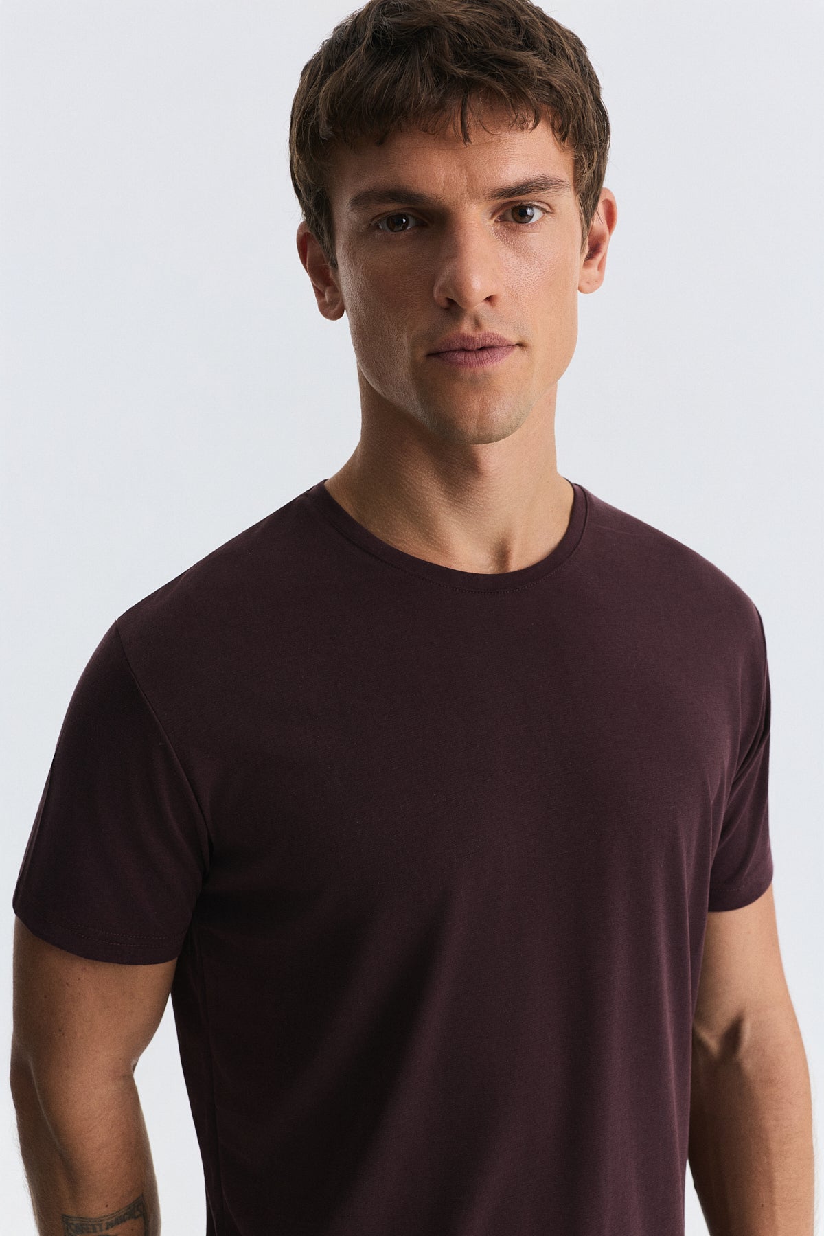 Antioch Regular Fit Modal Teknik Kumaş Erkek T-Shirt