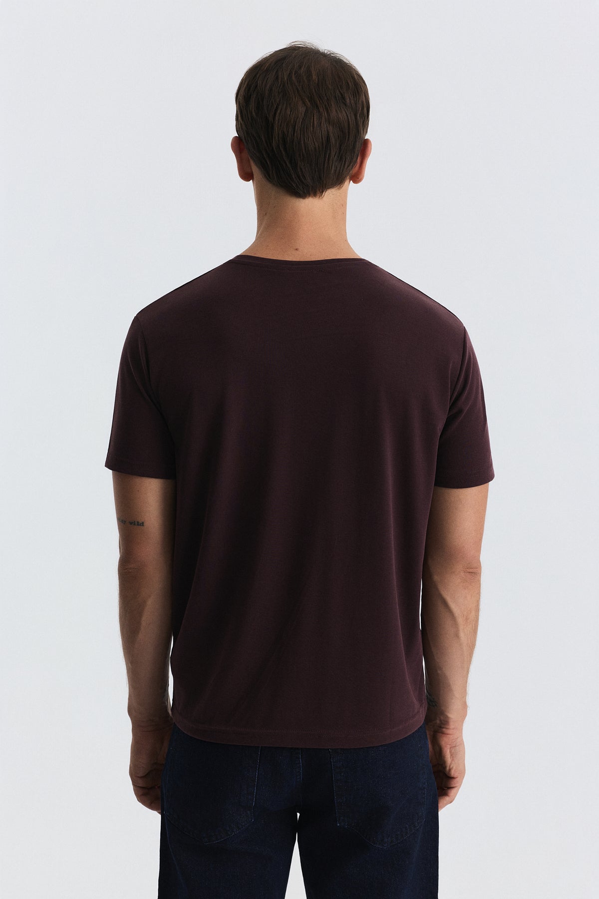 Antioch Regular Fit Modal Teknik Kumaş Erkek T-Shirt