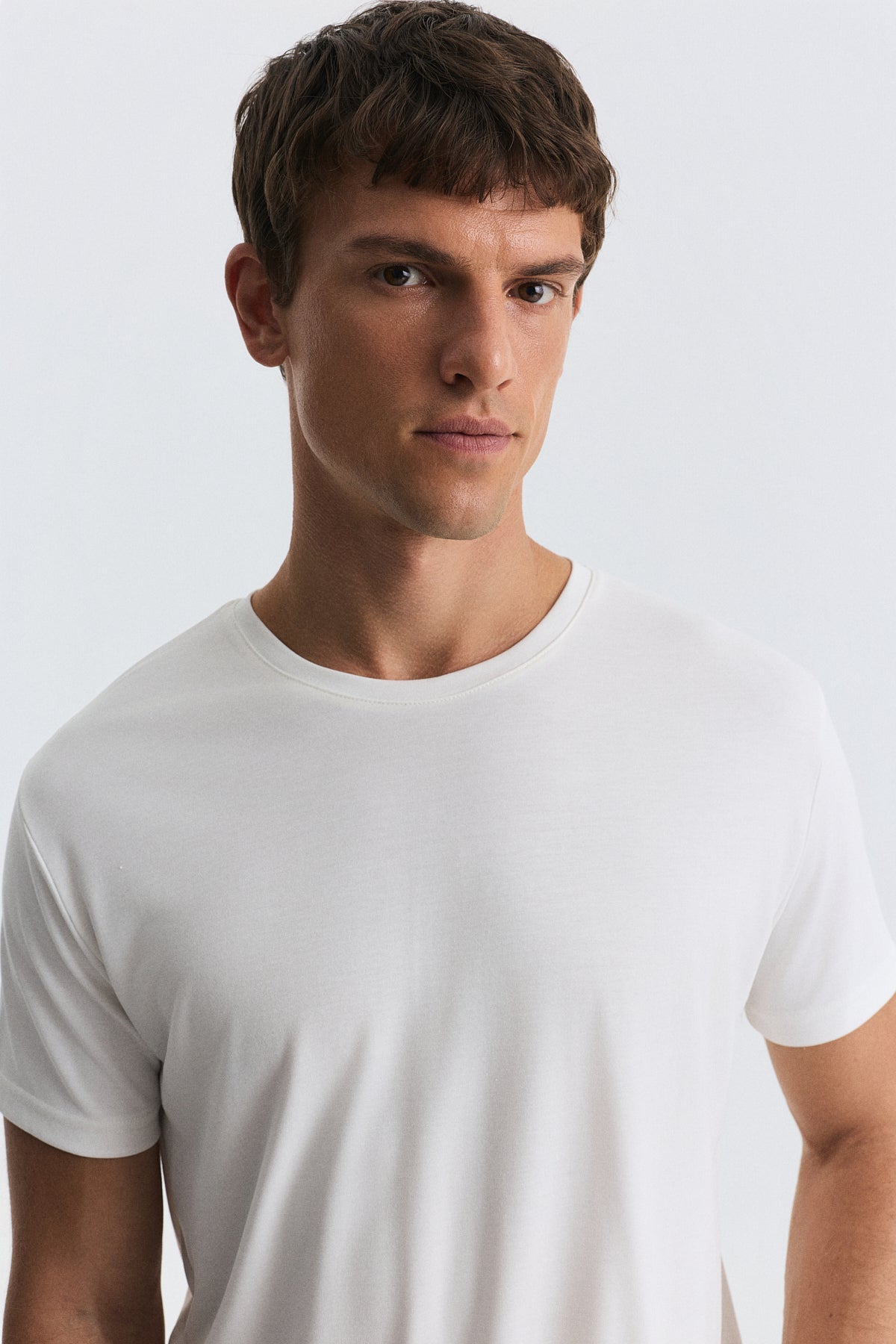 Antioch Regular Fit Modal Teknik Kumaş Erkek T-Shirt