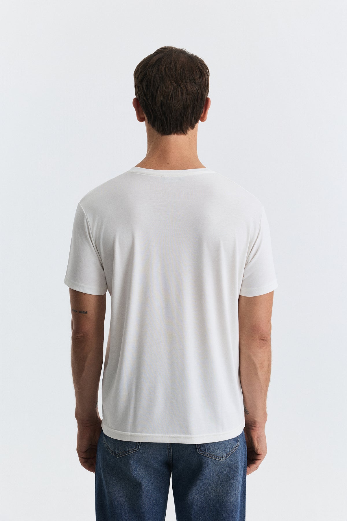 Antioch Regular Fit Modal Teknik Kumaş Erkek T-Shirt