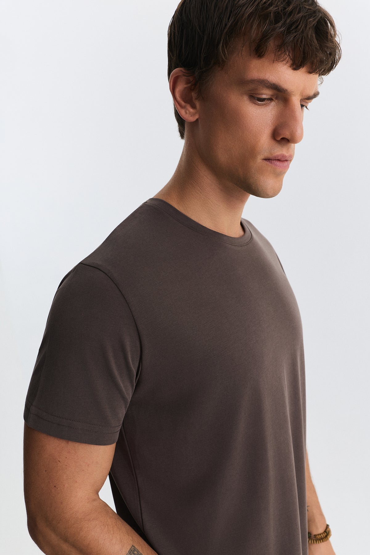 Antioch Regular Fit Modal Teknik Kumaş Erkek T-Shirt