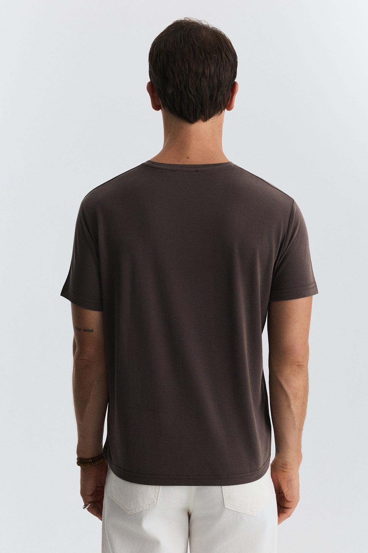 Antioch Regular Fit Modal Teknik Kumaş Erkek T-Shirt