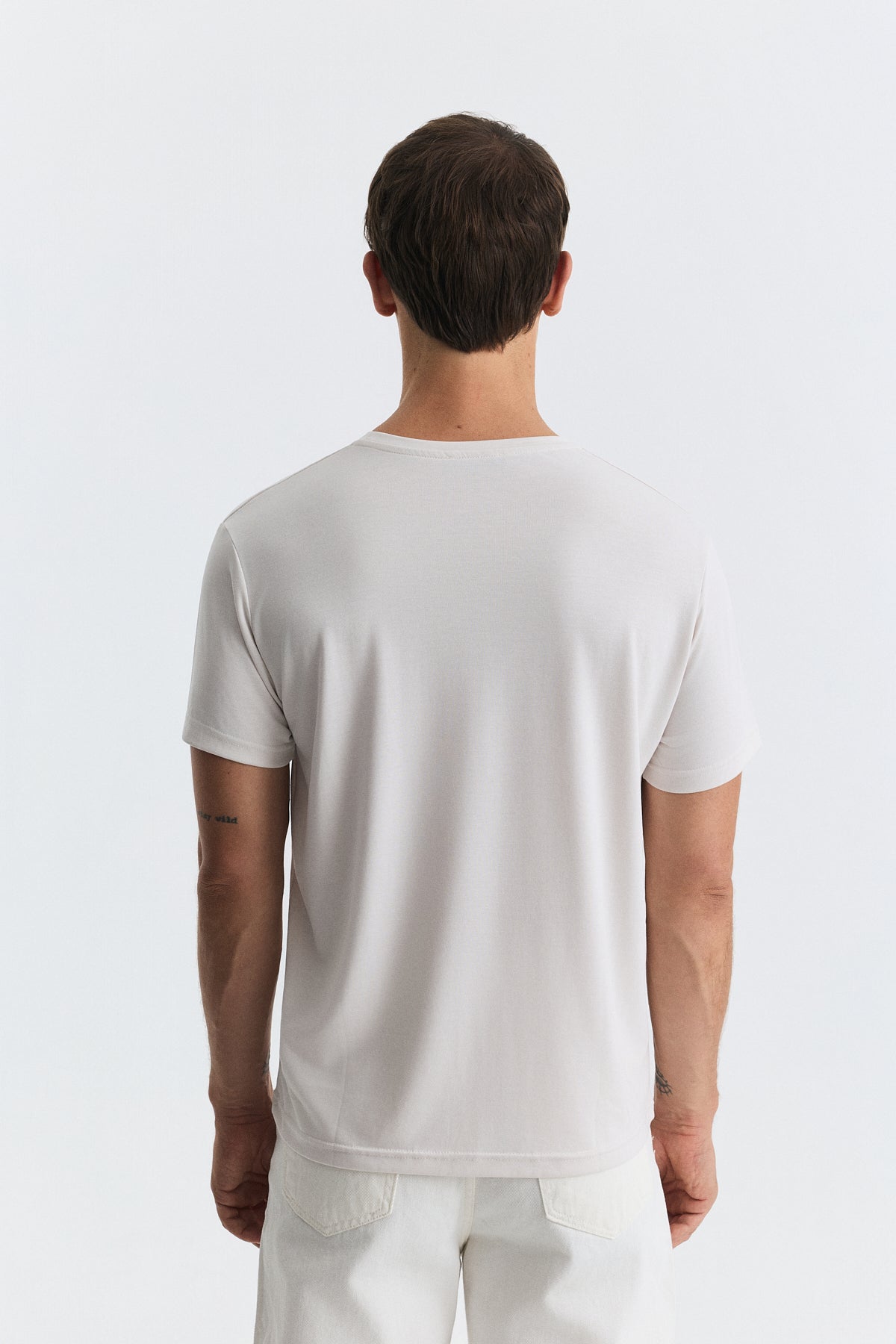 Antioch Regular Fit Modal Teknik Kumaş Erkek T-Shirt