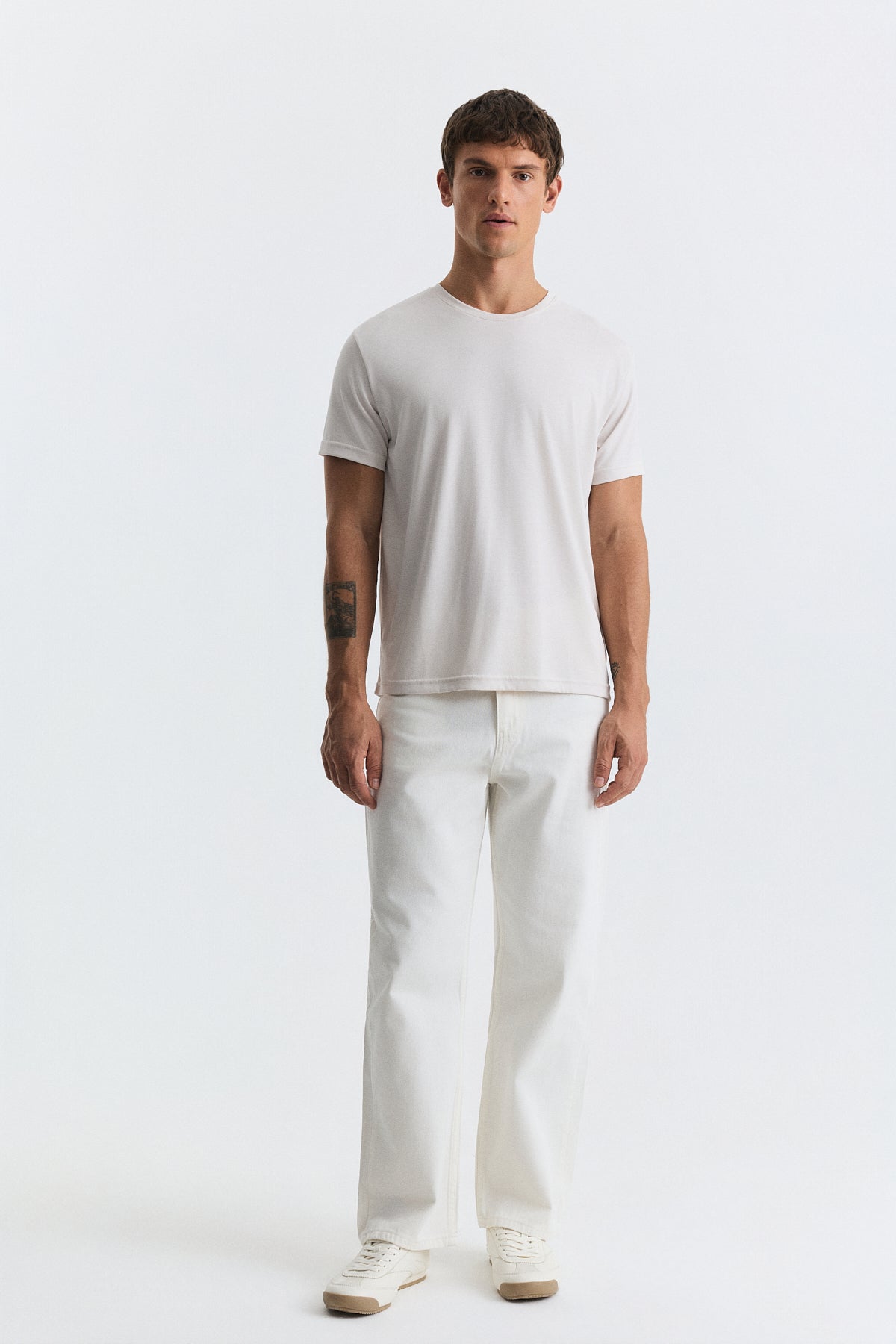 Antioch Regular Fit Modal Teknik Kumaş Erkek T-Shirt
