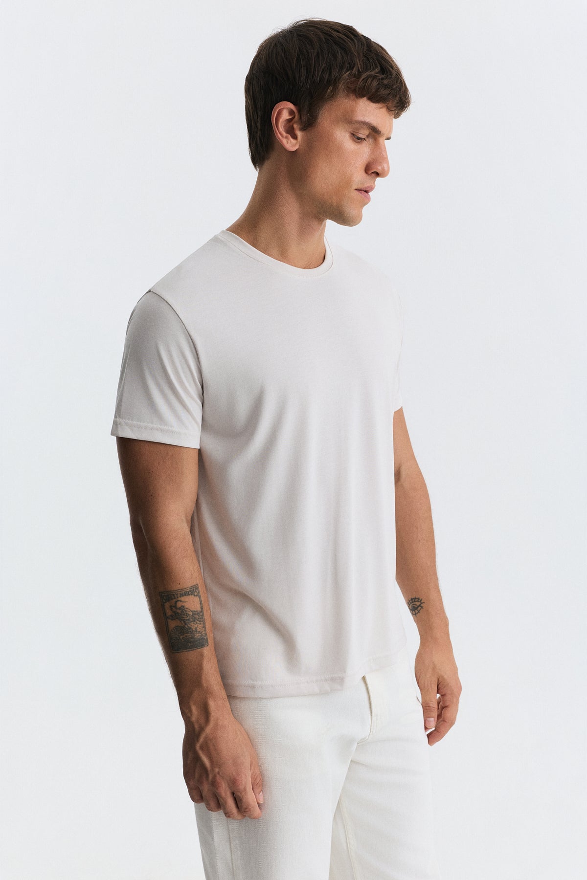 Antioch Regular Fit Modal Teknik Kumaş Erkek T-Shirt