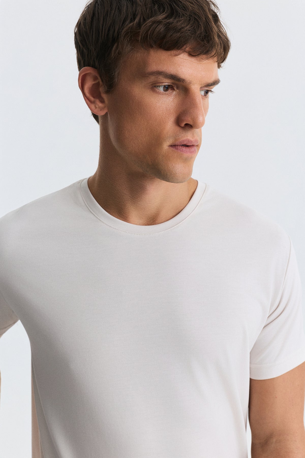 Antioch Regular Fit Modal Teknik Kumaş Erkek T-Shirt