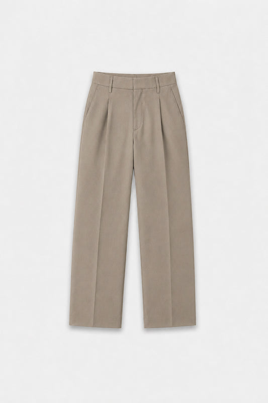 Relaxed Fit Pileli Erkek Pantolon
