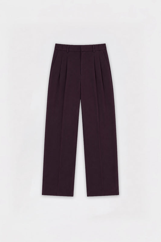 Pileli Relax Fit Erkek Erkek Pantolon