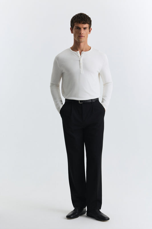 Regular Fit Pileli Pantolon