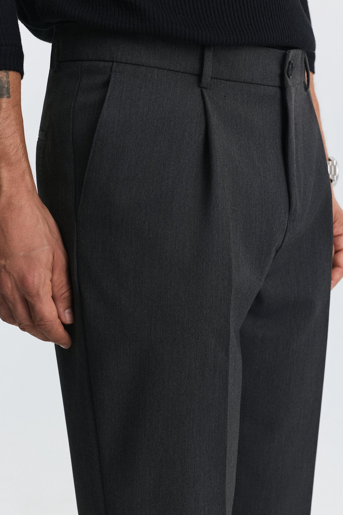Regular Fit Pileli Pantolon