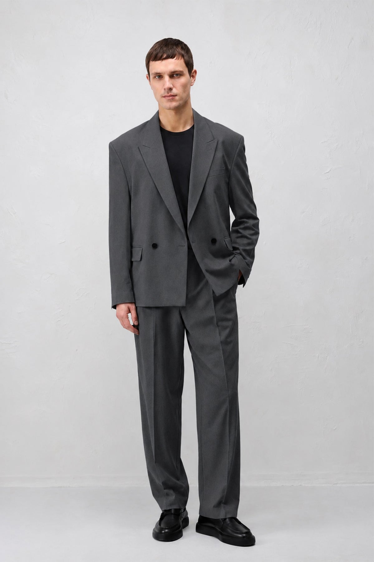 Relaxed Fit Erkek Blazer Ceket