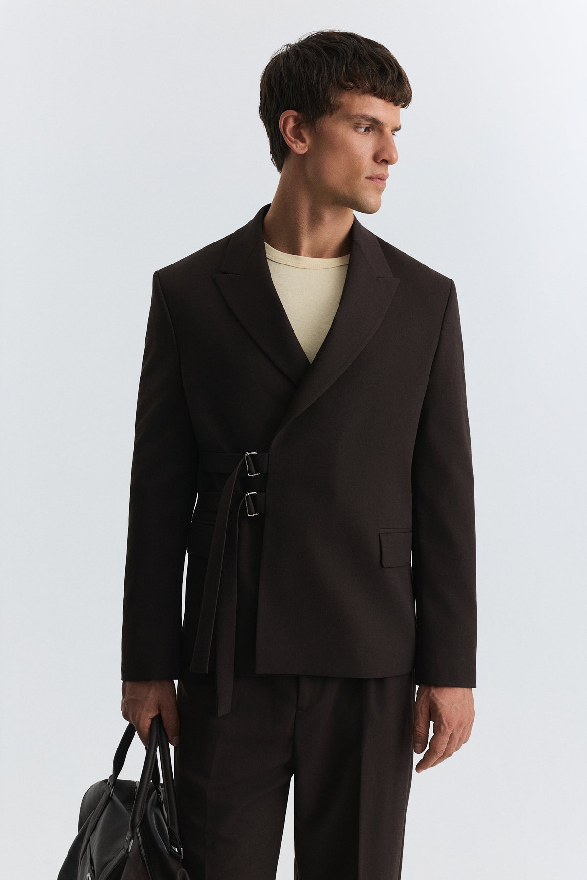 Toka Kapamalı Blazer Ceket