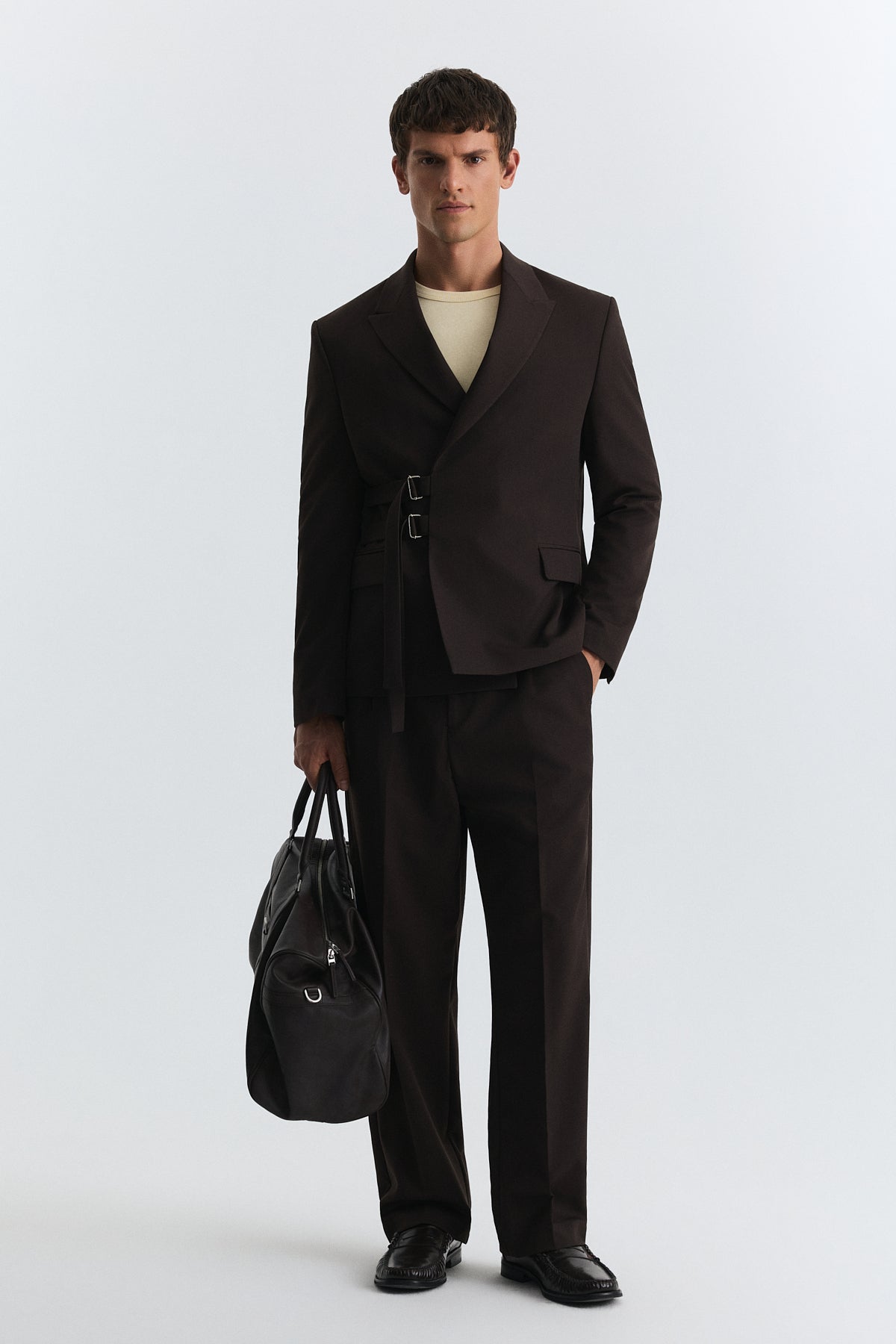 Toka Kapamalı Blazer Ceket