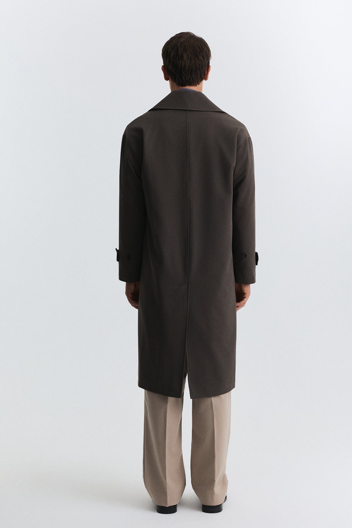 Uzun Relaxed Fit Trençkot