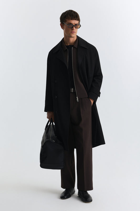 Uzun Relaxed Fit Trençkot