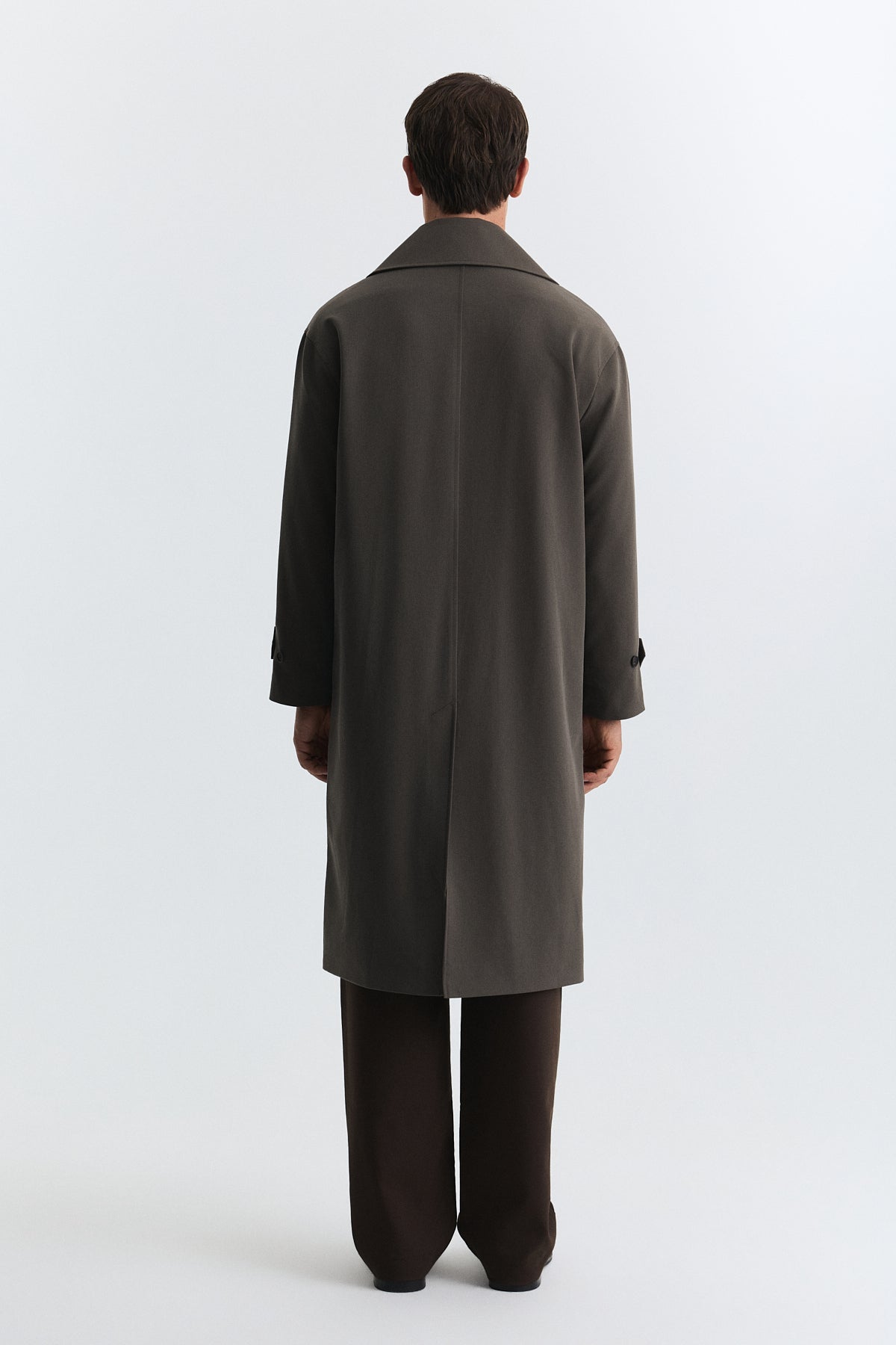 Uzun Relaxed Fit Trençkot
