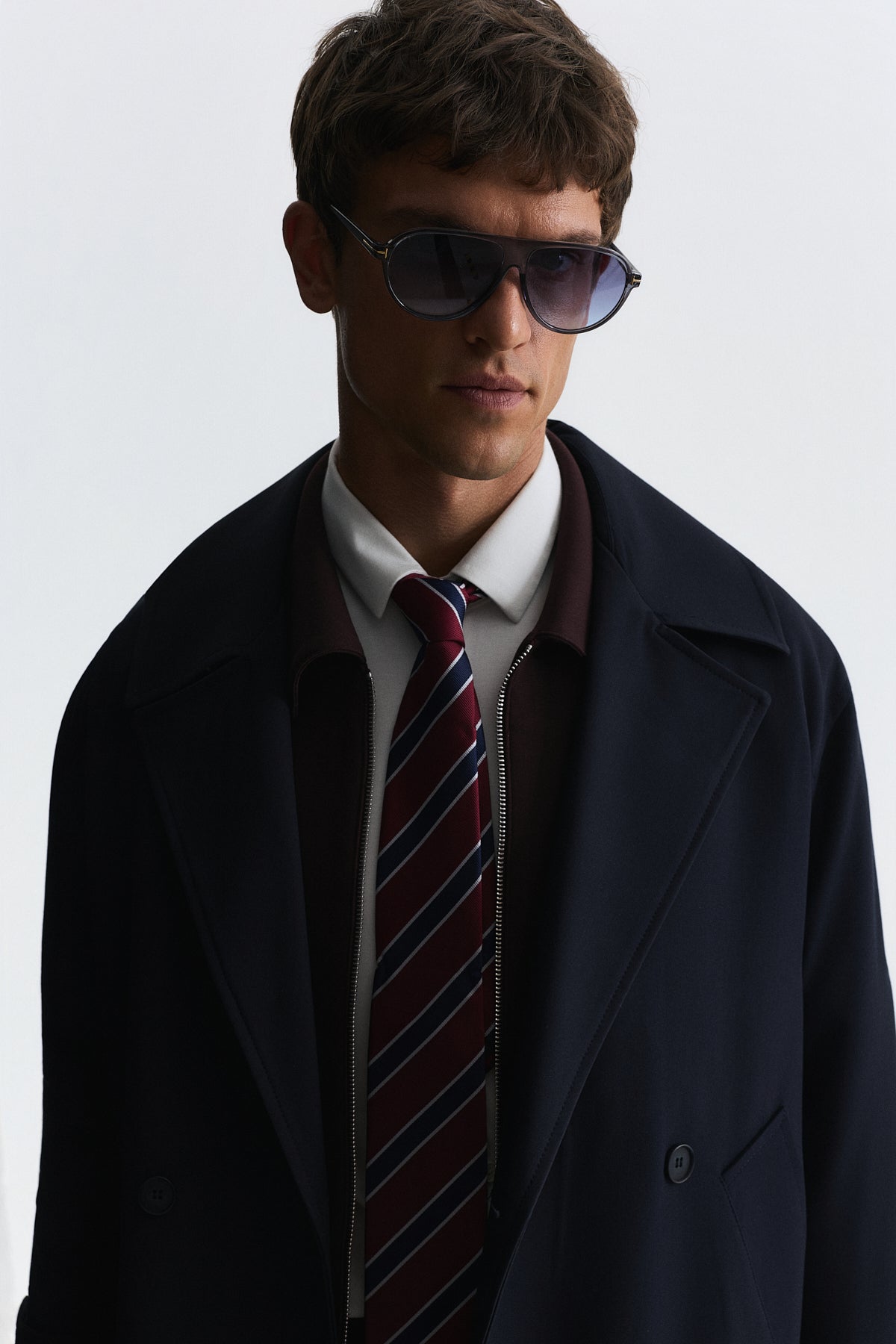 Uzun Relaxed Fit Trençkot