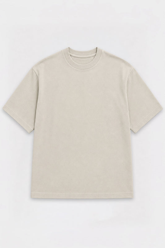 Crop Fit Erkek T-Shirt