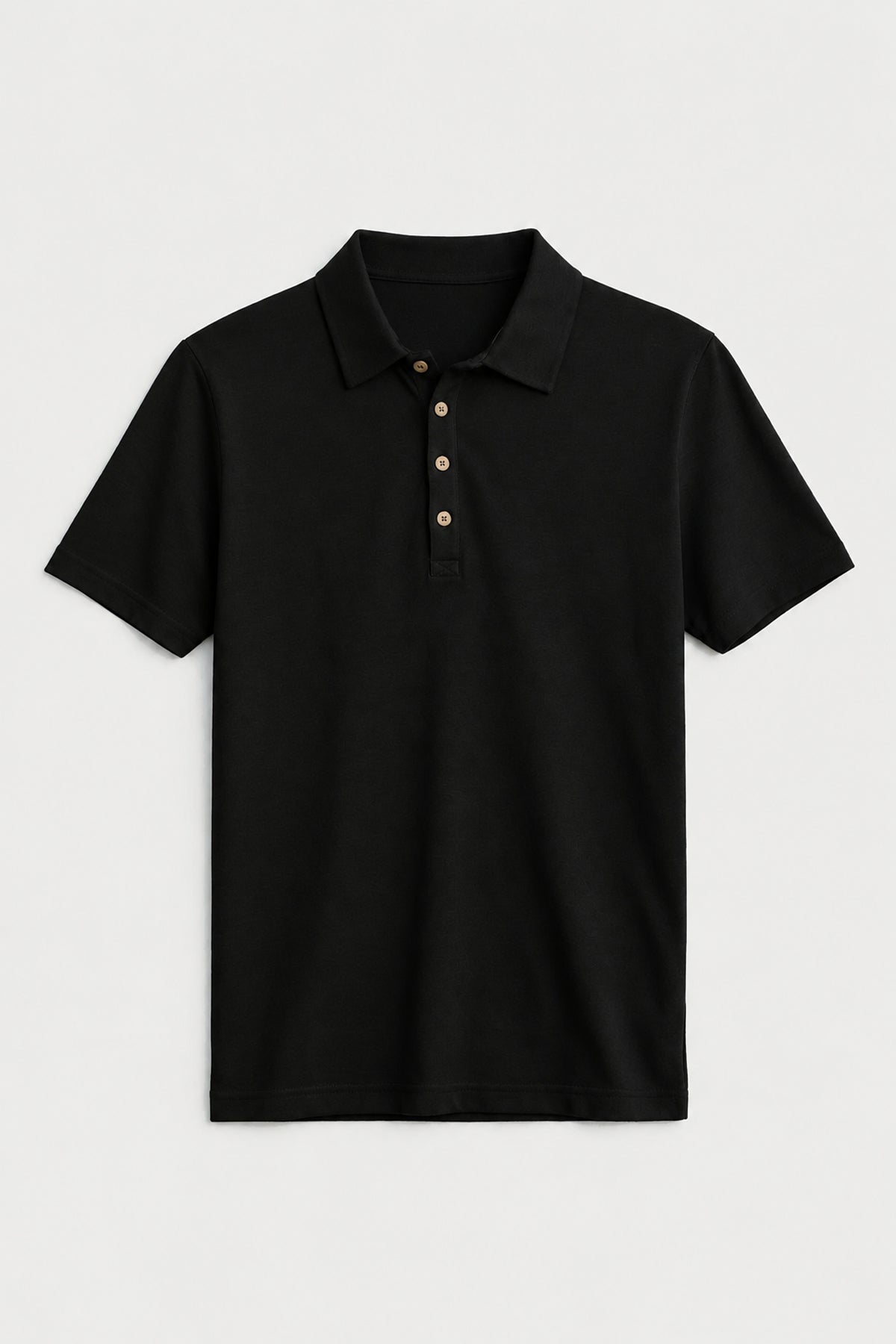 Düğmeli Polo Yaka Erkek T-Shirt