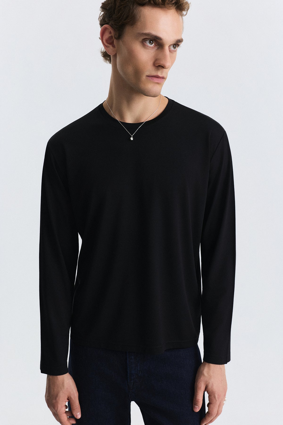 Relax Fit Uzun Kollu T-Shirt