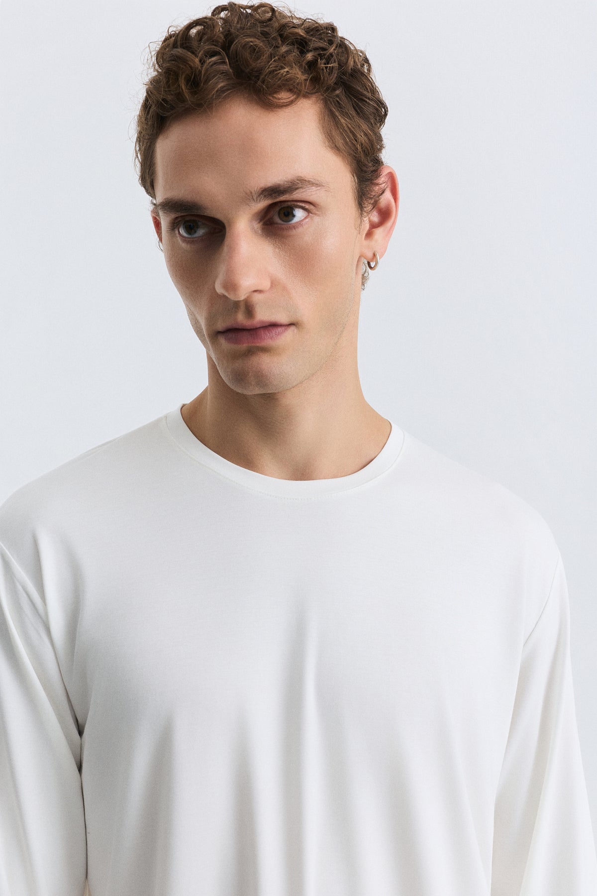 Relax Fit Uzun Kollu T-Shirt
