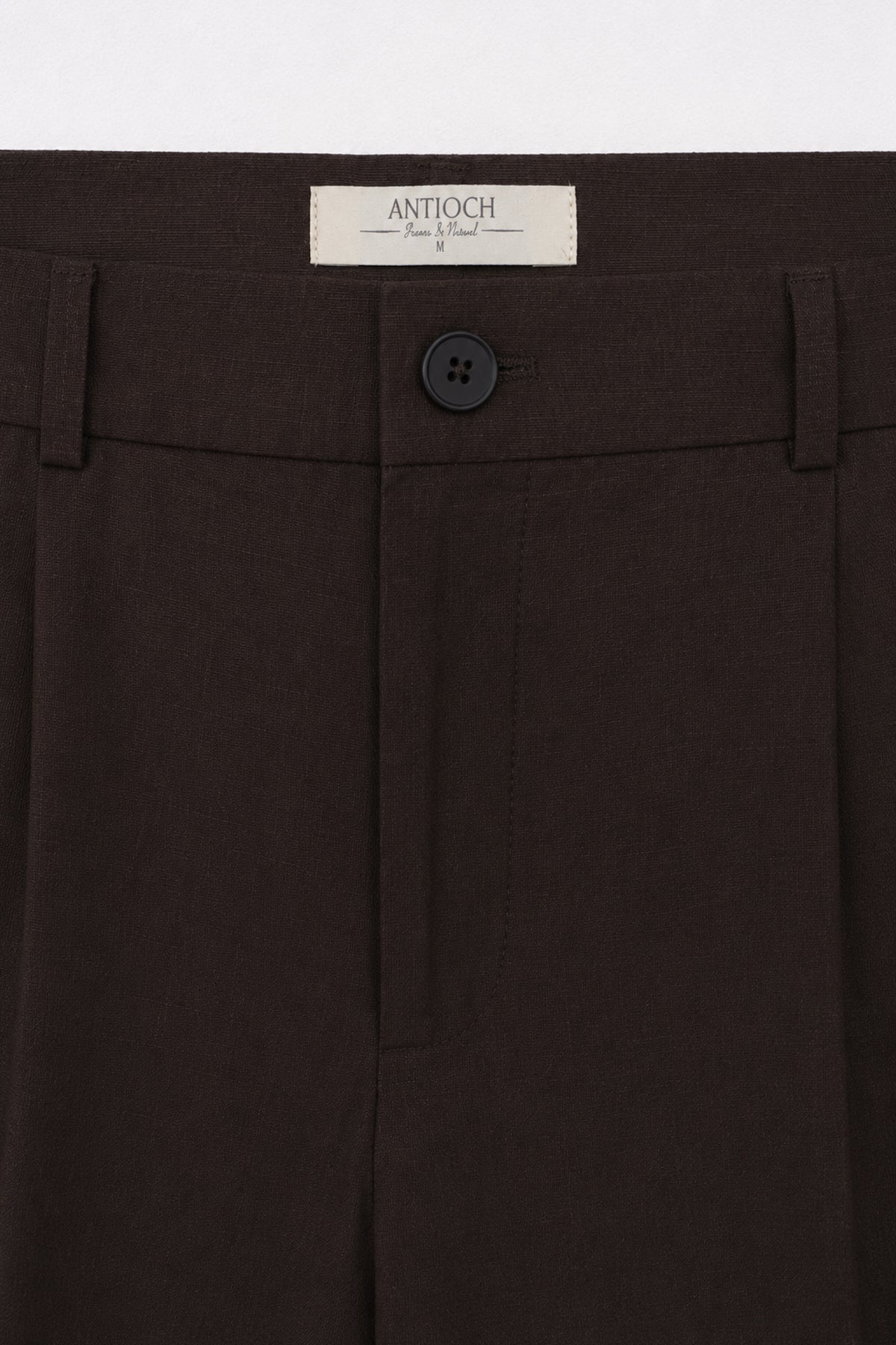 Antioch Keten Karışımlı Erkek Baggy Pantolon