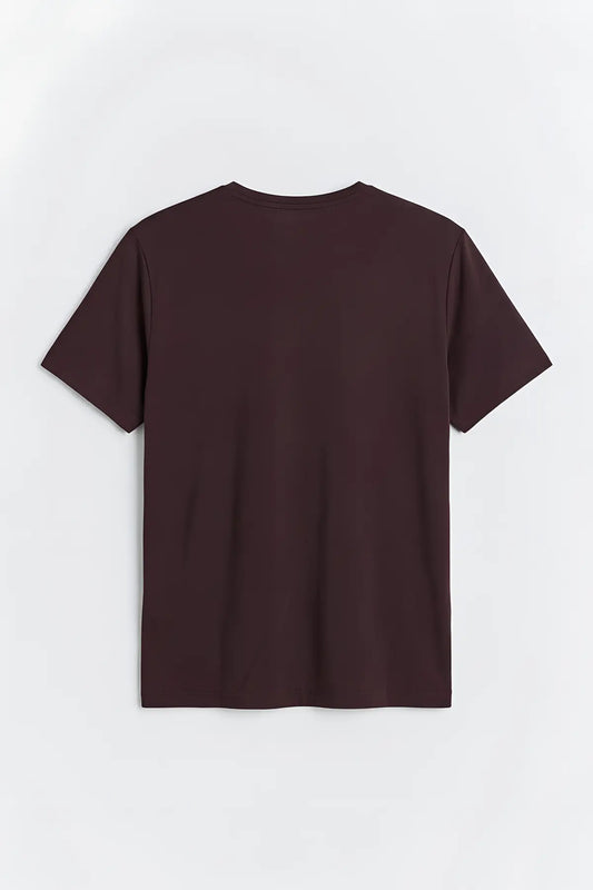 Antioch Regular Fit Modal Teknik Kumaş Erkek T-Shirt - arka gorunum