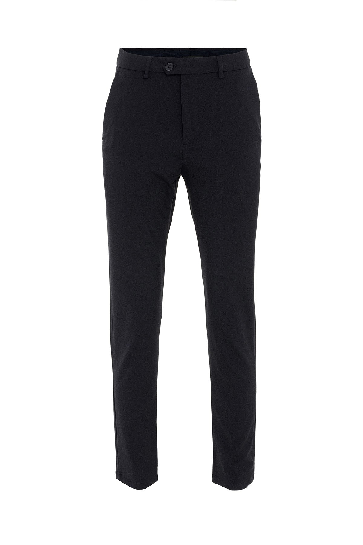 Antioch Siyah Erkek Aksesuar Detaylı Slim Fit Pantolon