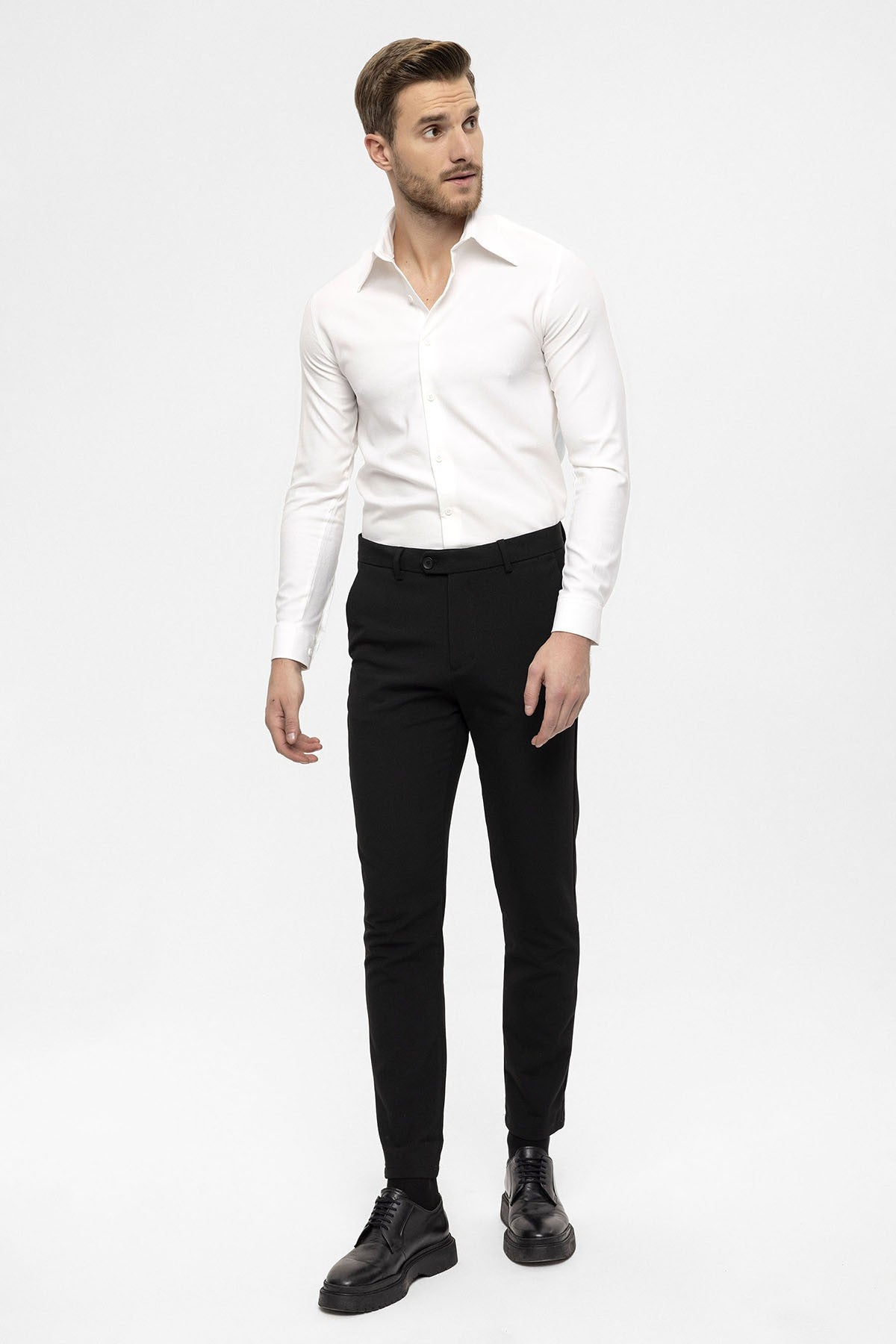 Antioch Erkek Aksesuar Detaylı Slim Fit Pantolon