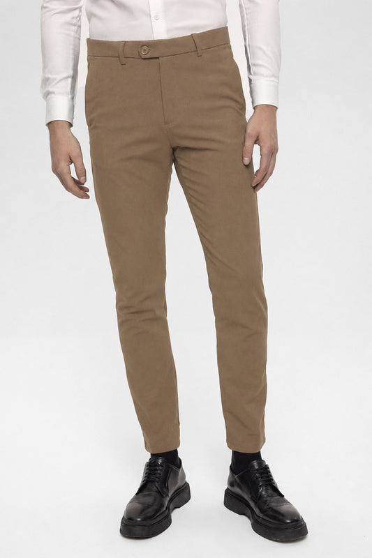 Erkek Aksesuar Detaylı Slim Fit Pantolon