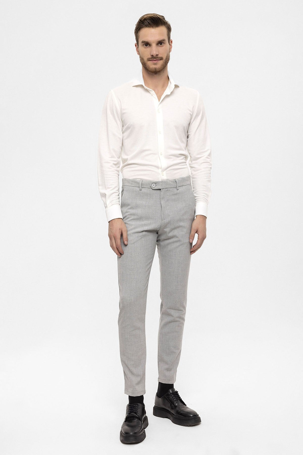 Aksesuar Detaylı Slim Fit Pantolon