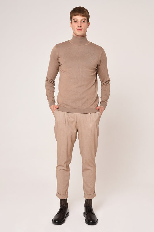 Antioch Yarım Balıkçı Yaka Slim Fit Triko Kazak