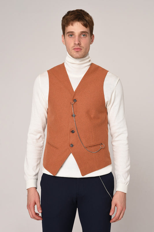 Antioch Slim Fit Erkek Yelek