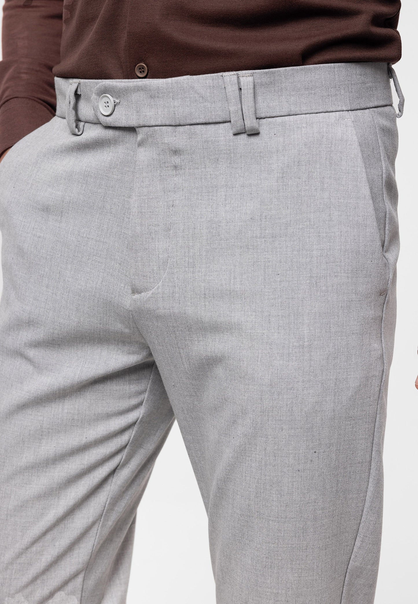 Antioch Siyah Erkek Slim Fit Kumaş Pantolon