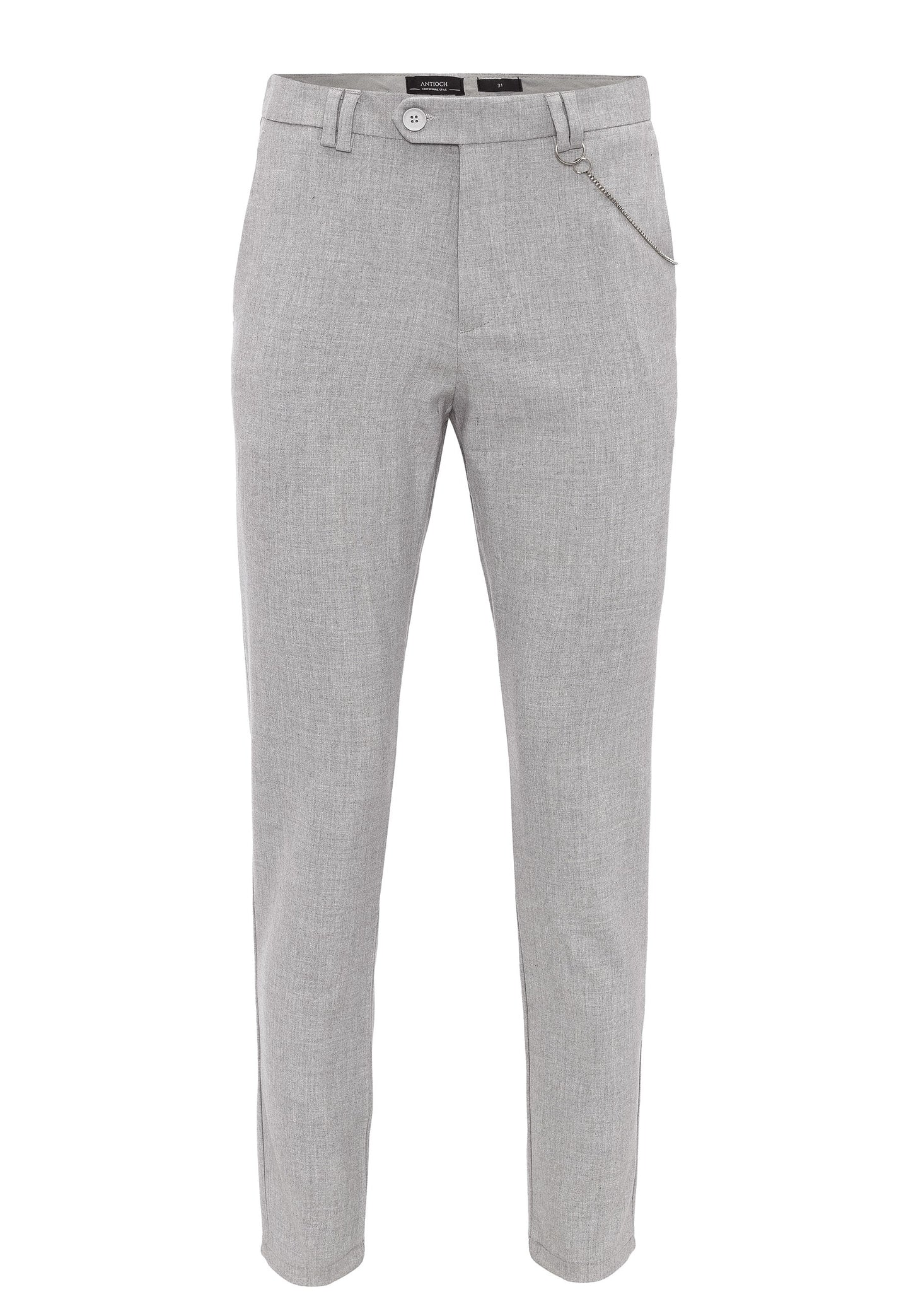 Antioch Siyah Erkek Slim Fit Kumaş Pantolon