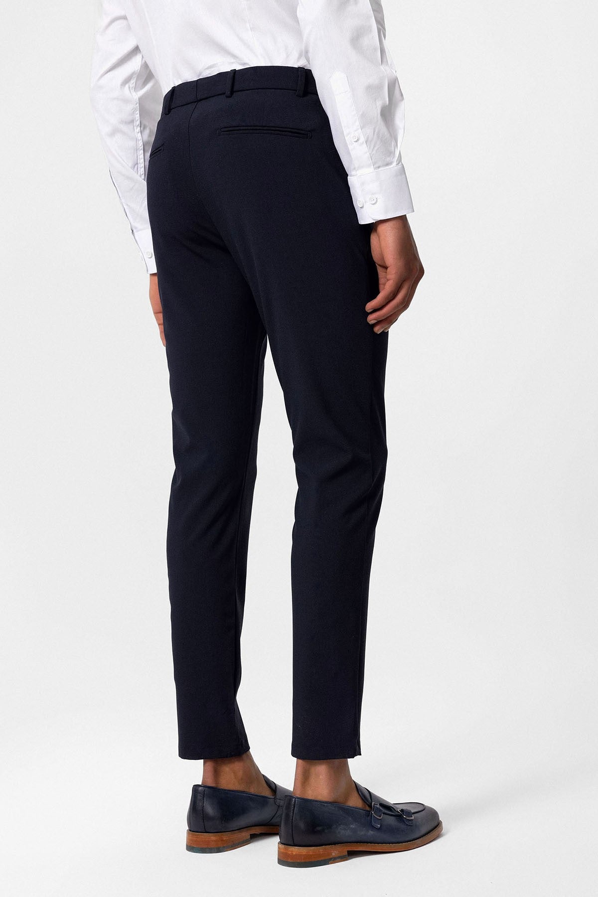 Antioch Siyah Erkek Slim Fit Kumaş Pantolon
