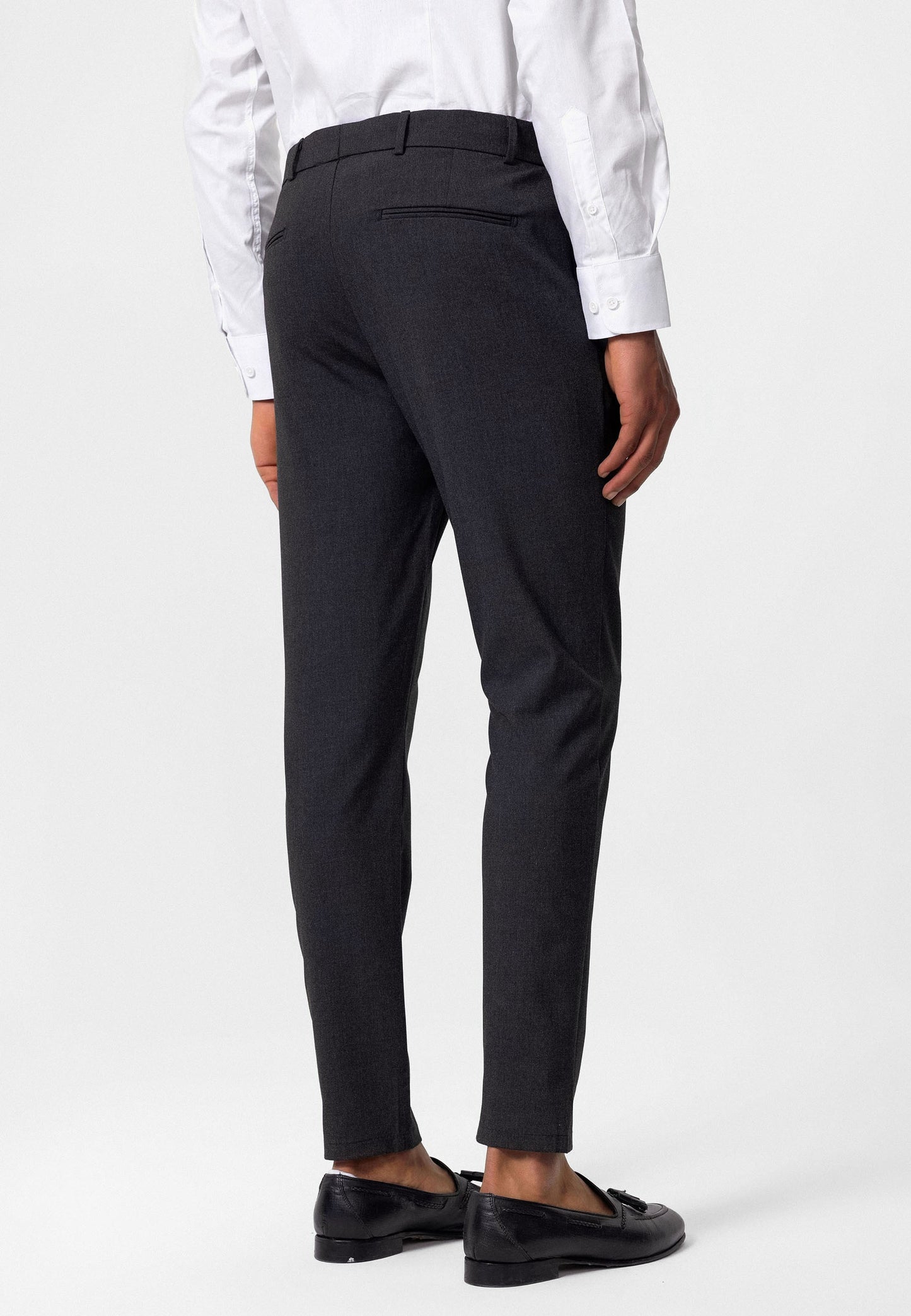Antioch Siyah Erkek Slim Fit Kumaş Pantolon