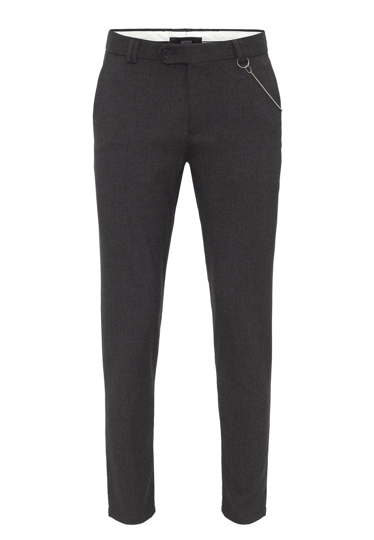 Antioch Siyah Erkek Slim Fit Kumaş Pantolon