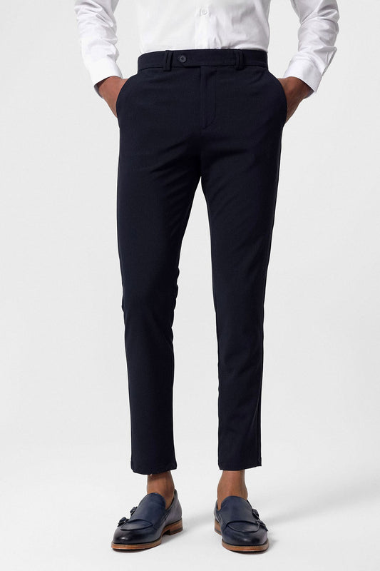 Antioch Siyah Erkek Slim Fit Kumaş Pantolon