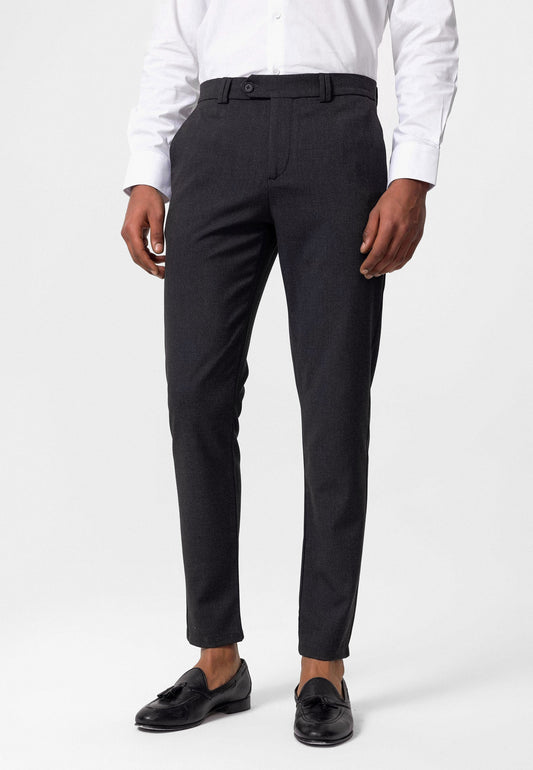 Antioch Siyah Erkek Slim Fit Kumaş Pantolon