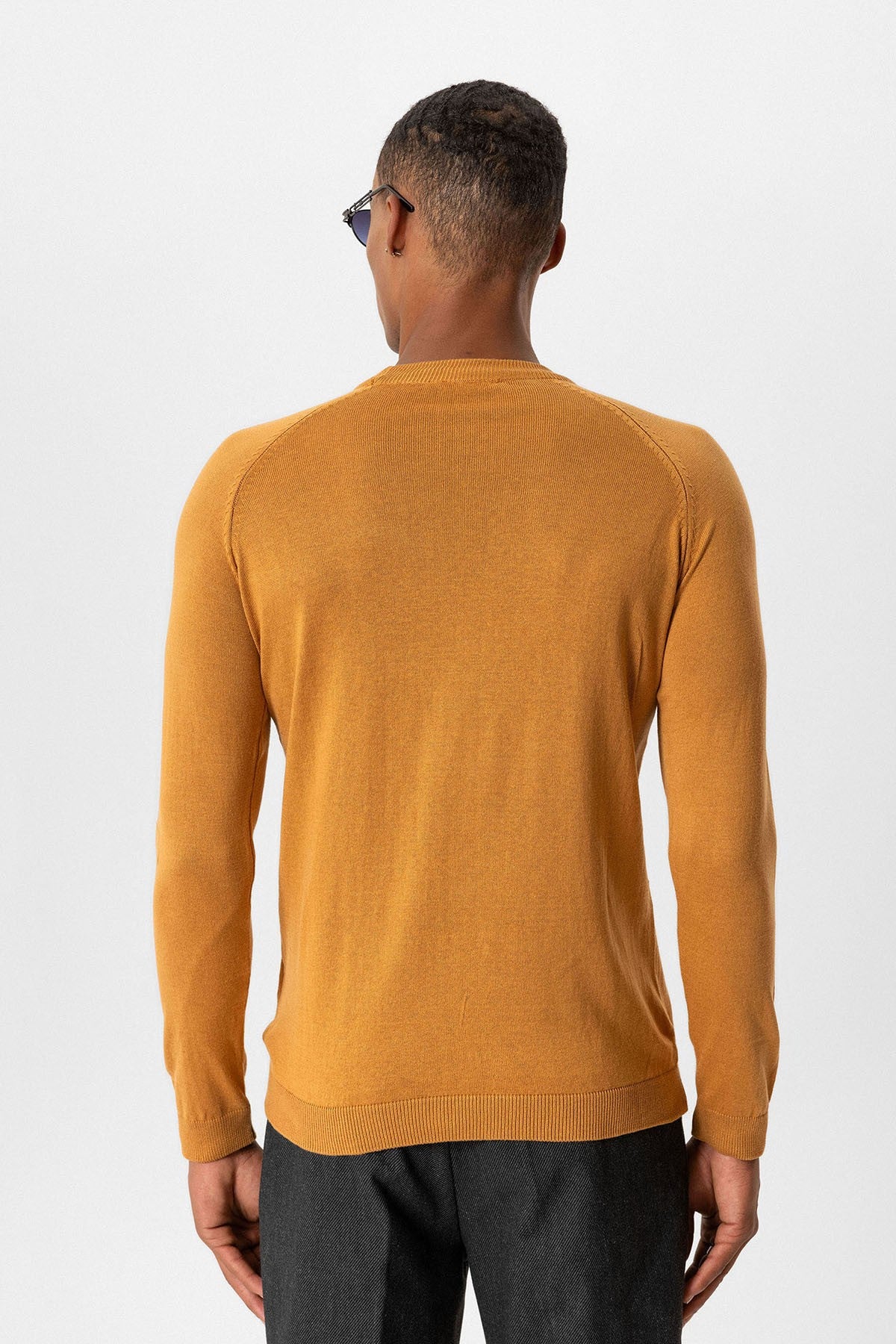 Antioch Bisiklet Yaka Slim Fit Triko Kazak