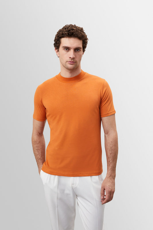 Antioch Saks Slim Fit Basic T-Shirt