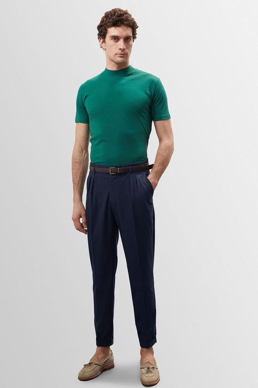 Antioch Saks Slim Fit Basic T-Shirt