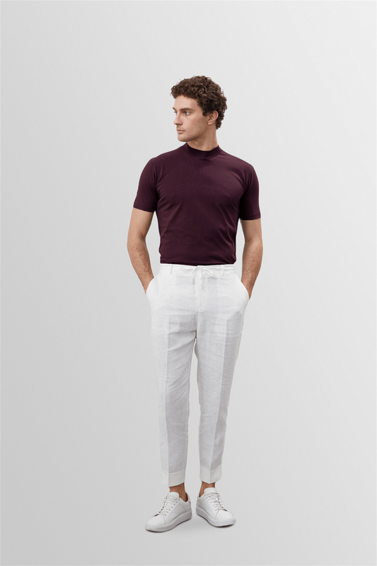 Antioch Saks Slim Fit Basic T-Shirt