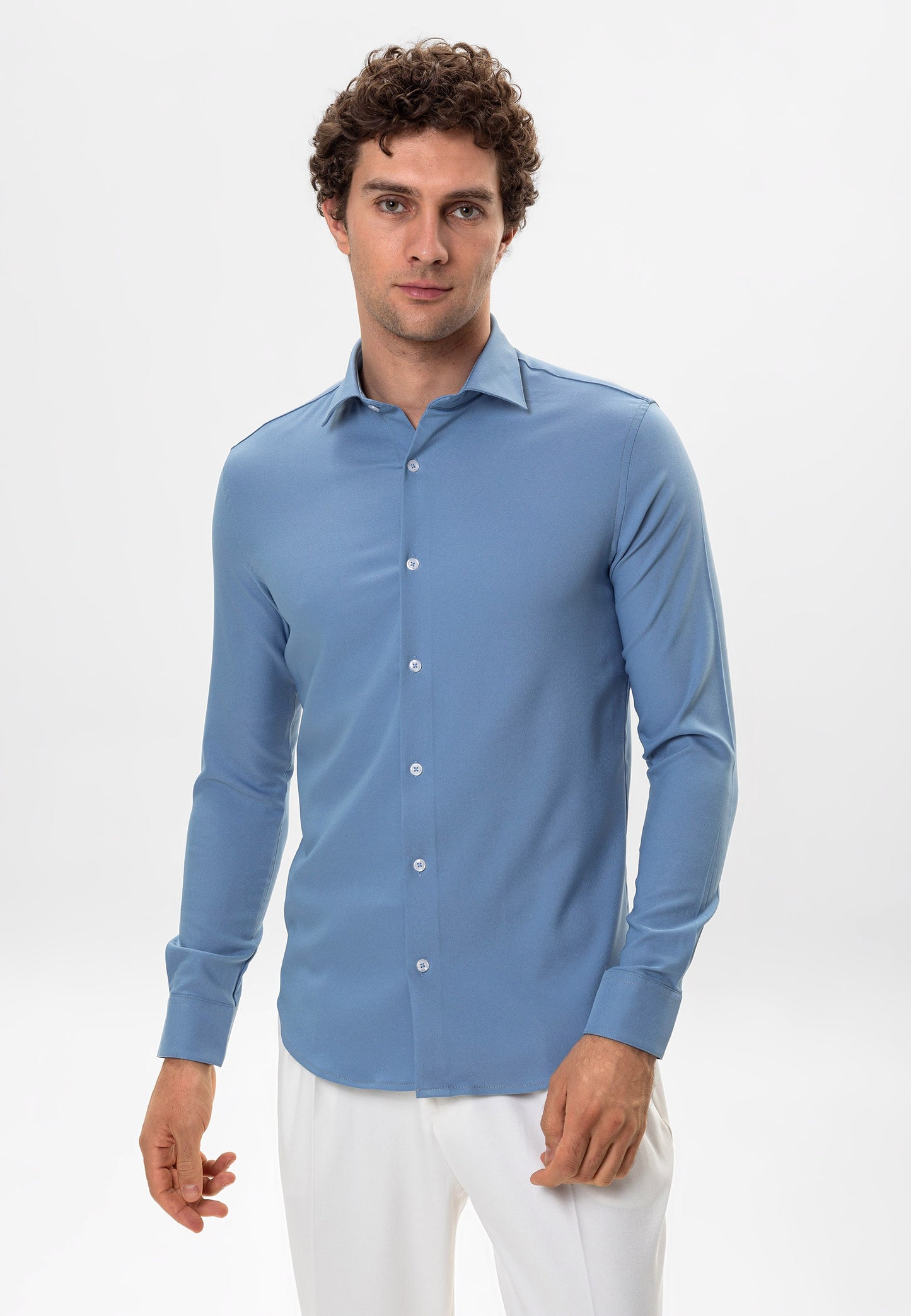 Antioch Siyah Slim Fit Erkek Gömlek