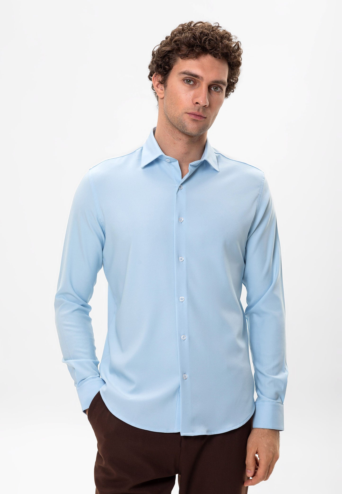 Antioch Siyah Slim Fit Erkek Gömlek