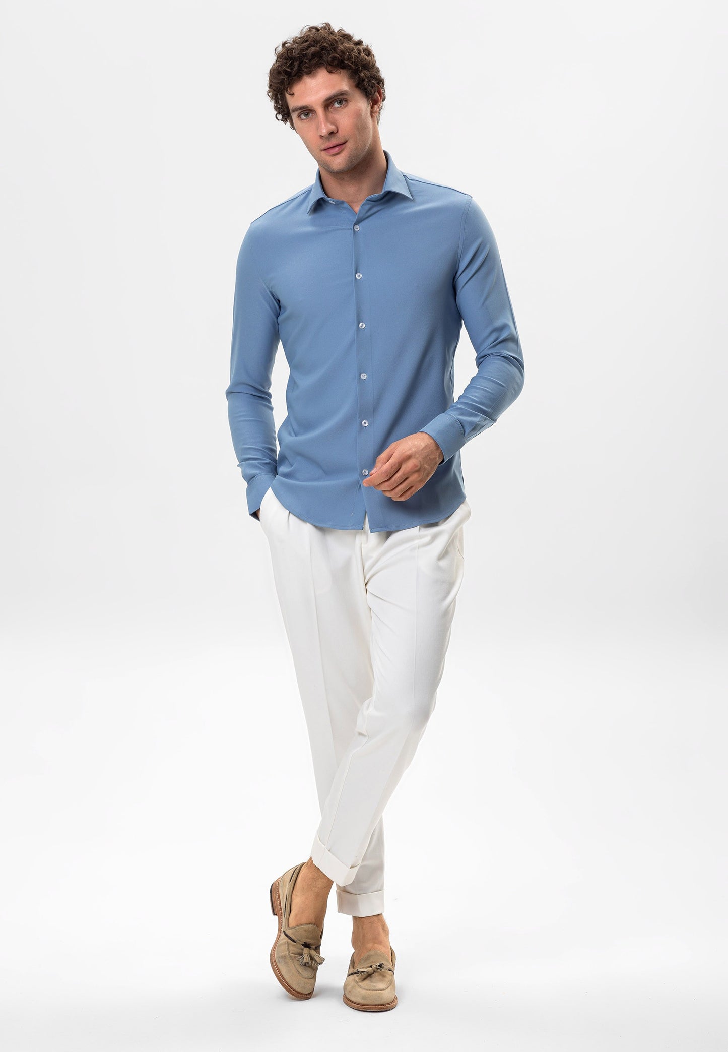 Antioch Siyah Slim Fit Erkek Gömlek