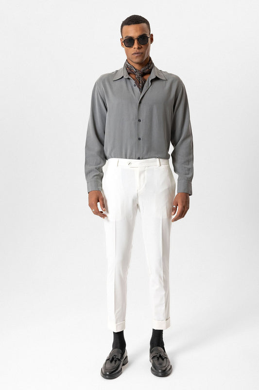 Antioch Regular Fit Duble Paça Erkek Pantolon