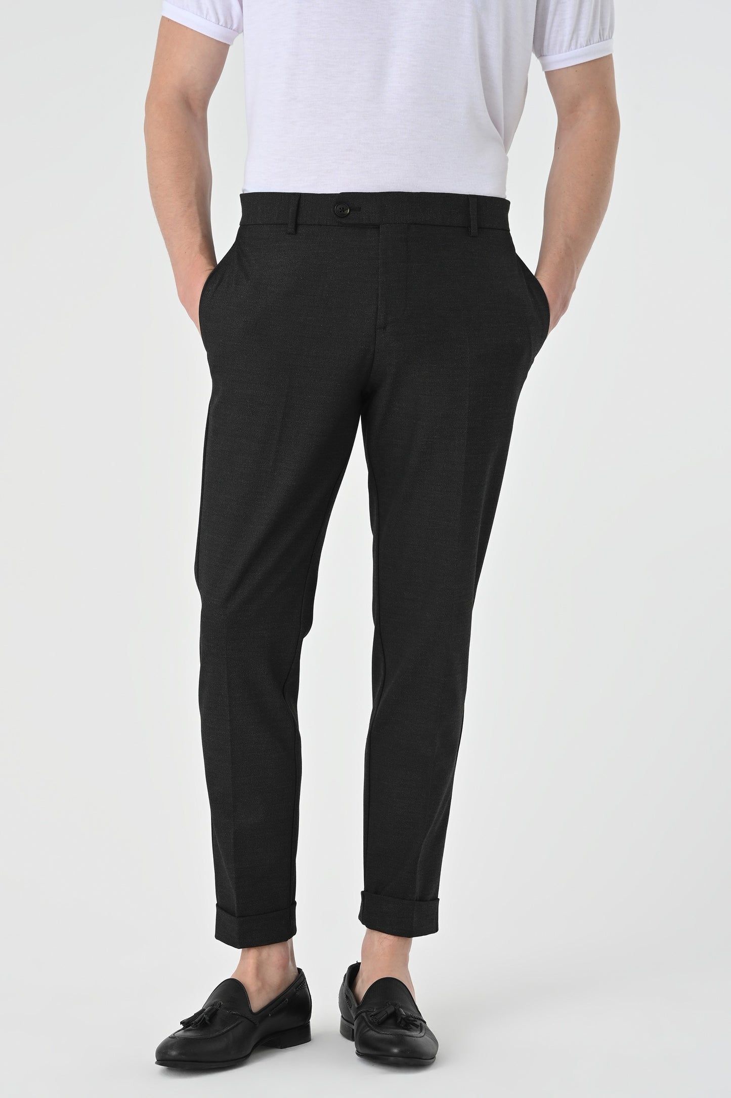 Antioch Regular Fit Duble Paça Erkek Pantolon
